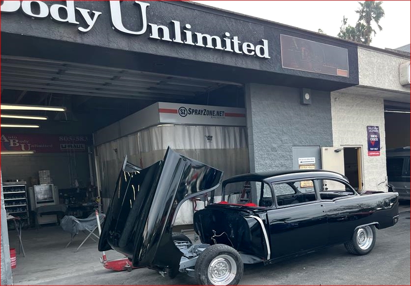 55 chevy custom classic paint job