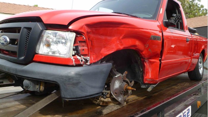 2011 Ford Ranger Truck auto body repair paint